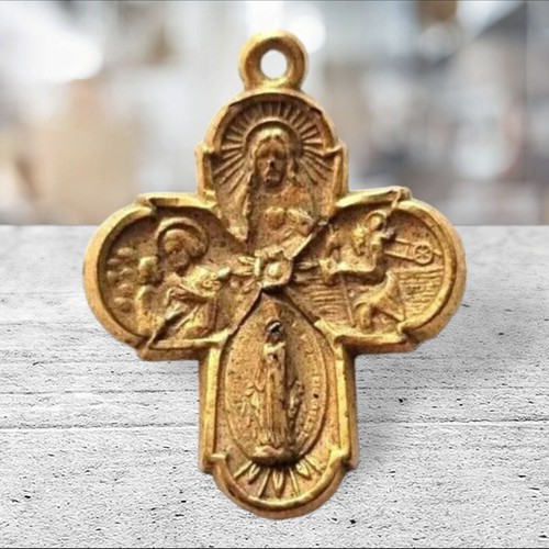 Pendant way cross medal - way,