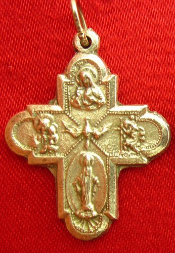 Four way cross medal - cross, jesus